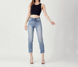 Risen - Jeans Skinny Julie de Cintura Alta