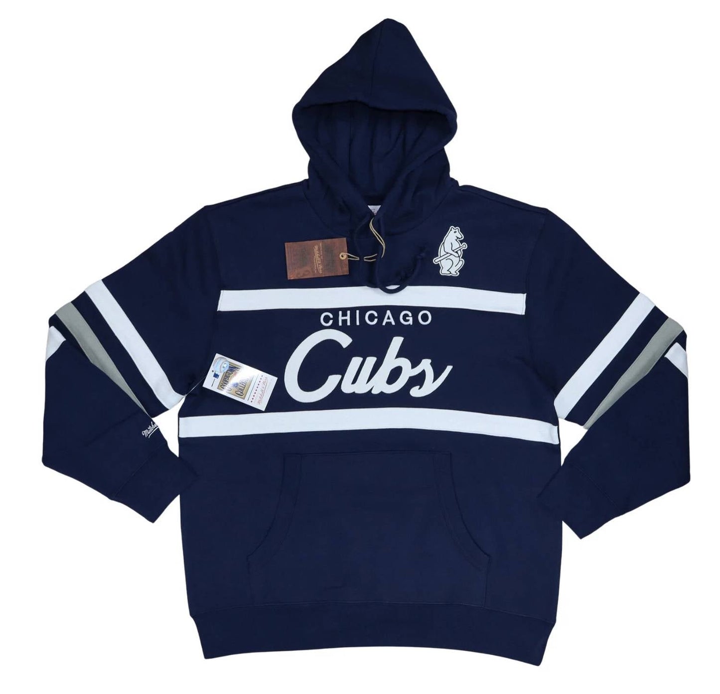 Mitchell & Ness - Men's Cooperstown Collection Chicago Cubs Sweatshirt Hoodie - Plus