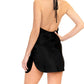 Eva Franco - Cowl Neck Mini Dress