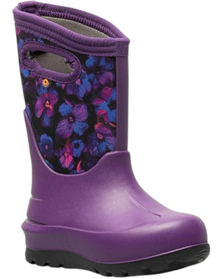 Bogs - Botas de chuva femininas estilo pétala neoclássicas