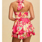Luxxel - Tropical Watercolor Romper