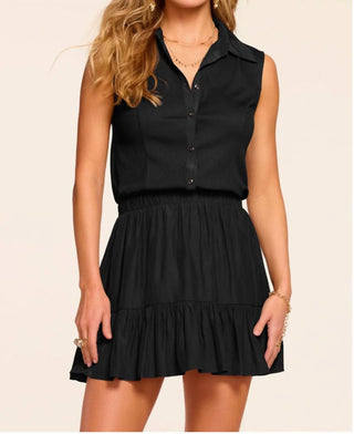 Ramy Brook - Odette Ribbed Combo Mini Dress