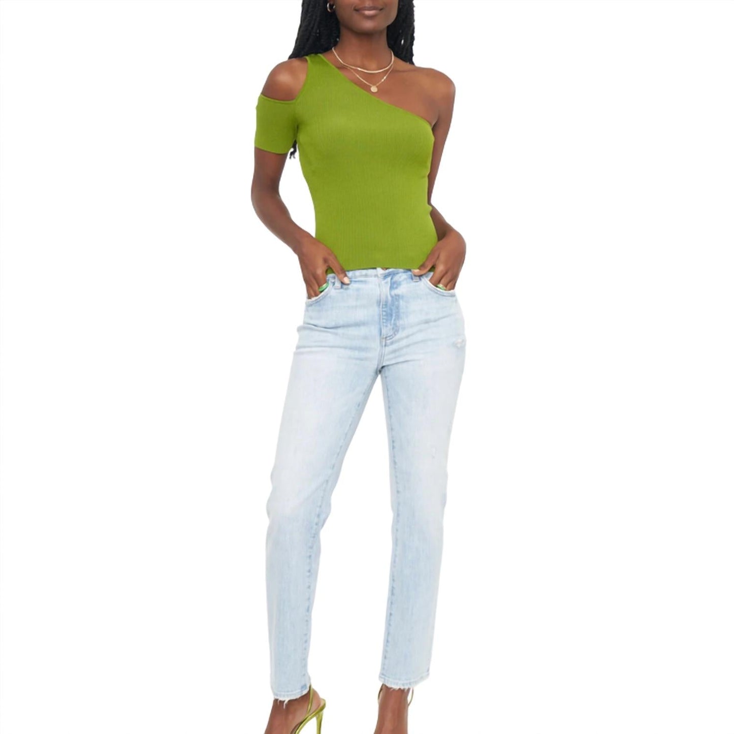 Pistola - Monroe High Rise Cigarette Jean