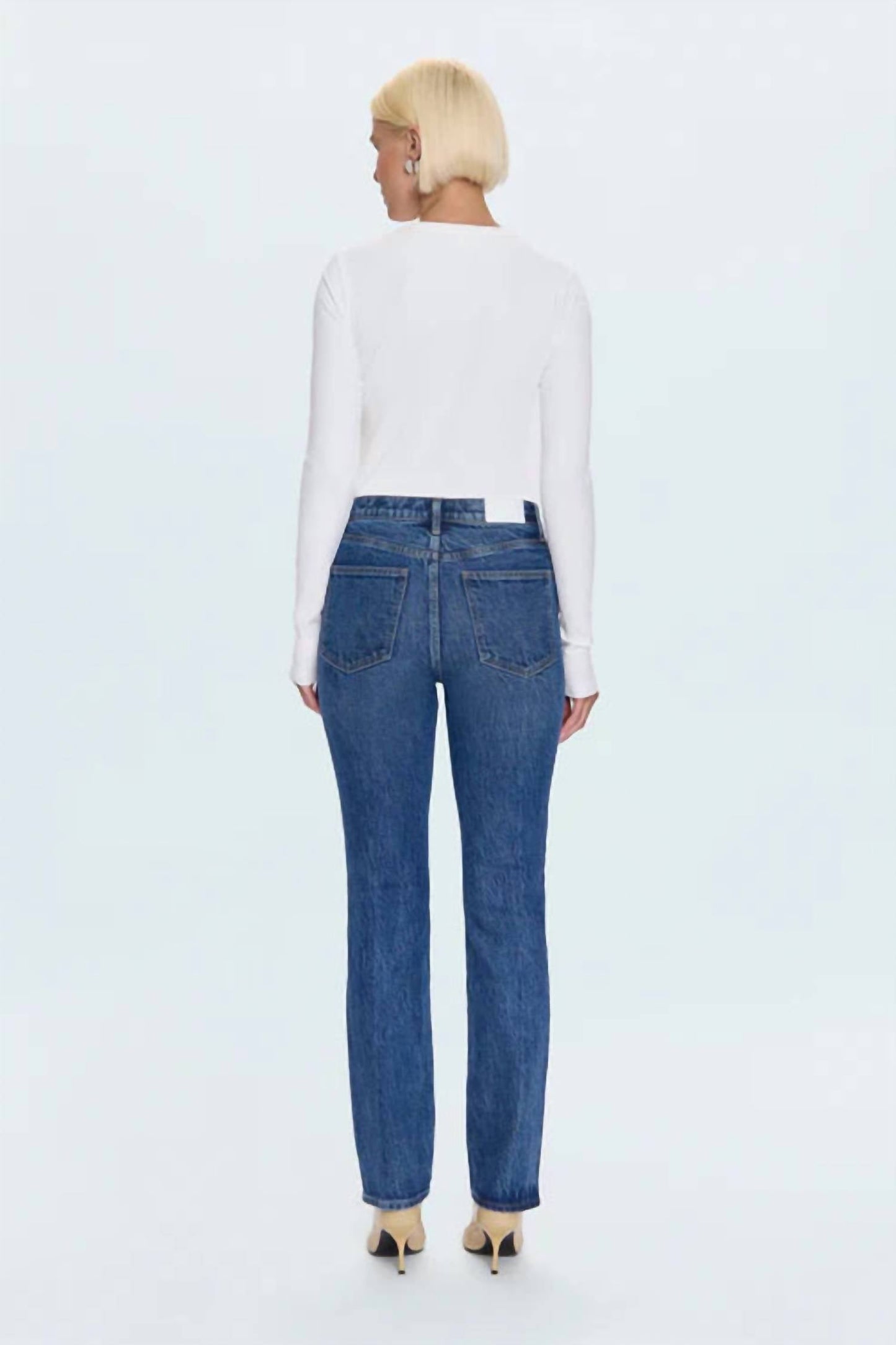 Pistola - Bri High Rise Slim Straight Jean