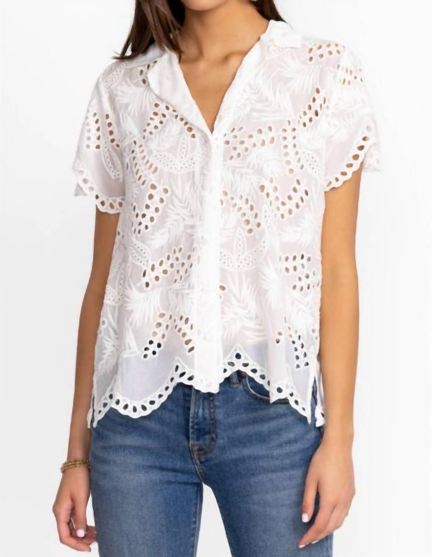 Johnny Was - Cleo Cooper Button Up Shirt