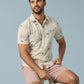 Flags & Anthem - Collins Hibiscus Print Shirt