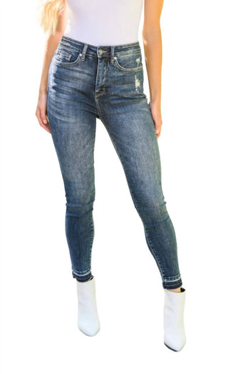 Judy Blue - Jeans com controle de barriga e cintura alta