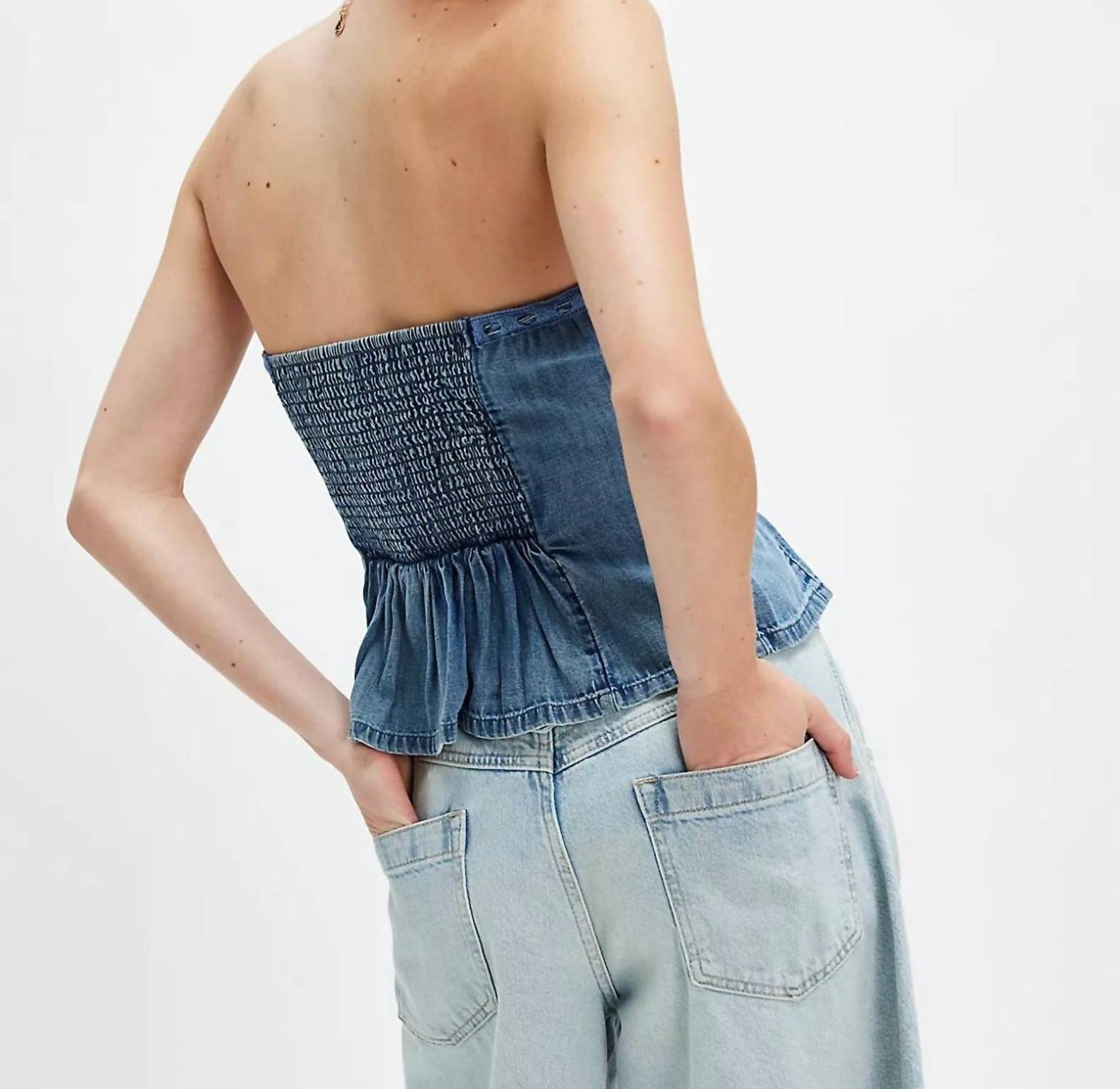 Free People - Wink Wink Denim Tube