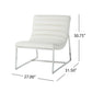 Wilmouth Roll Occasional Chair - White