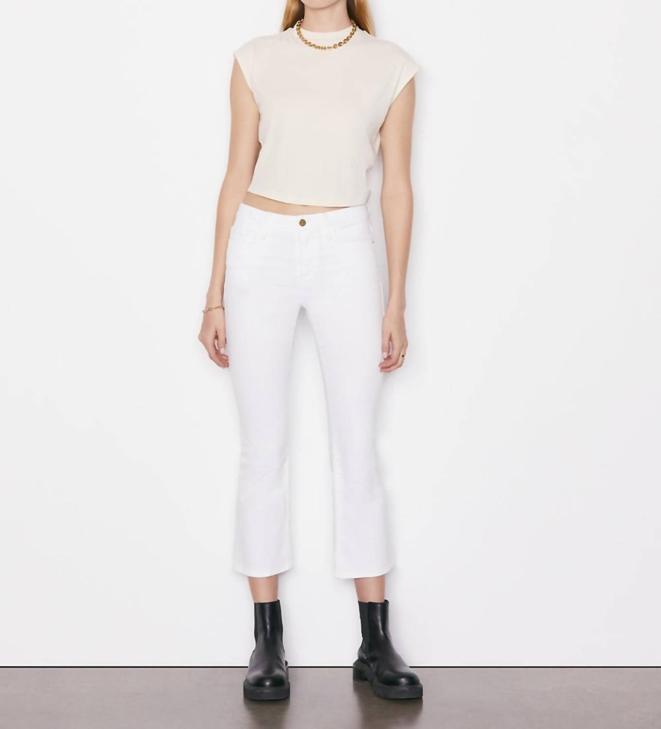 Frame - Le Crop Mini Boot-cut Jean