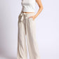 Sage The Label - Baked Goods Belted Front Pleat Crop Pant