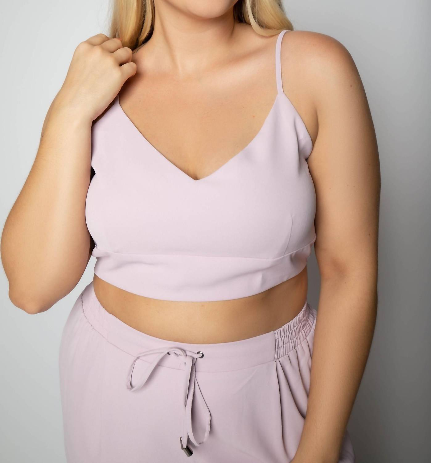 Geegee - 3 Piece Woven Pants Suit - Plus