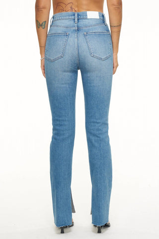 Pistola - Colleen Calça Jeans Slim Boot de Cintura Alta