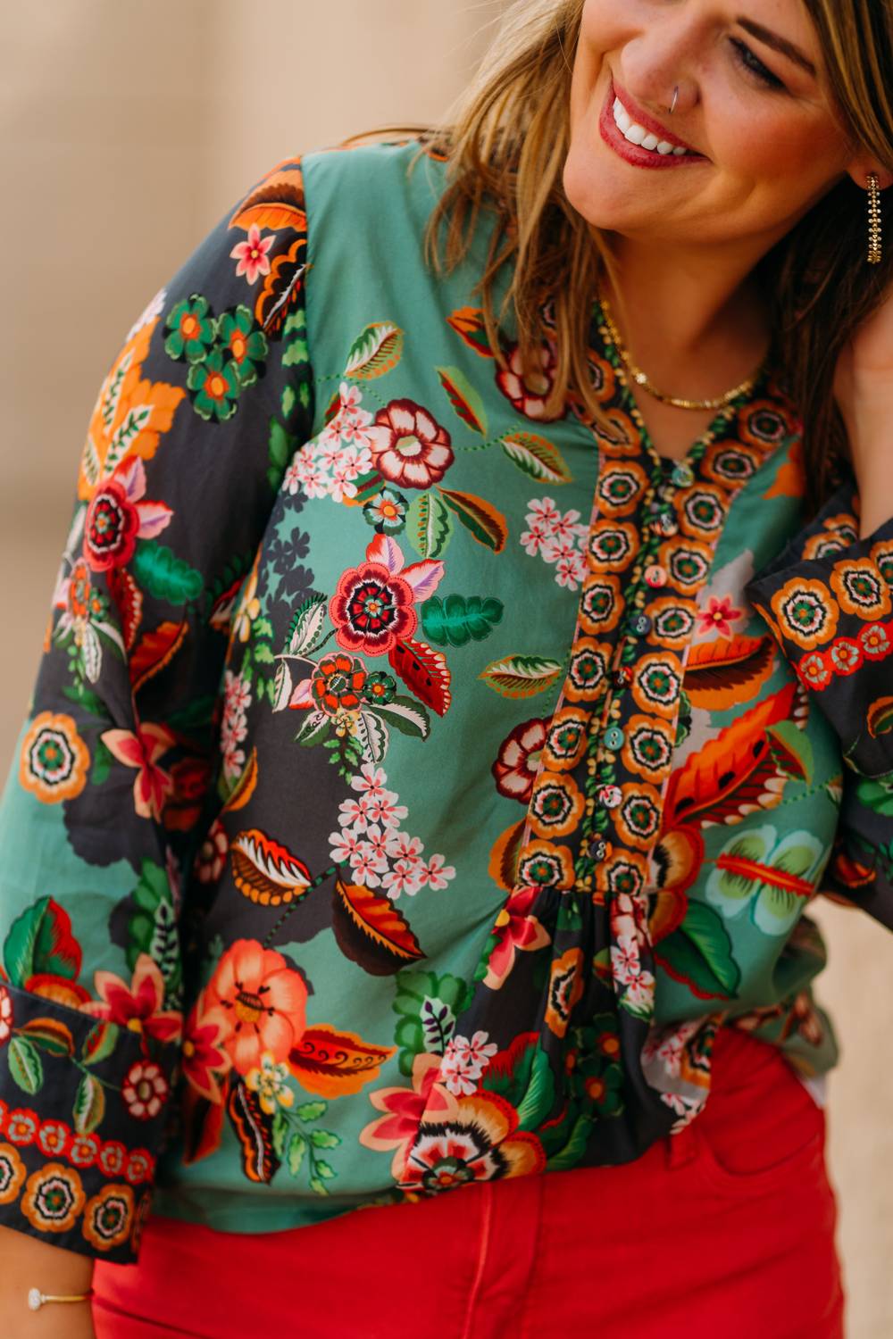 Johnny Was - Botina Blouse