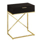 Accent Side Table, Storage Drawer, Spacious Tabletop, Contemporary & Modern