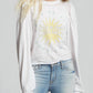 Recycled Karma - Pink Floyd Classic Shine Puff Sleeve Tee