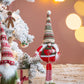 Set of 2 Fabric Standing Holiday Gnomes