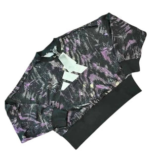 Adidas - Moletom feminino com gola redonda e estampa