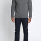 Jachs New York - Recycled Jacquard Sherpa Lined Quarter Zip Pullover Sweatshirt