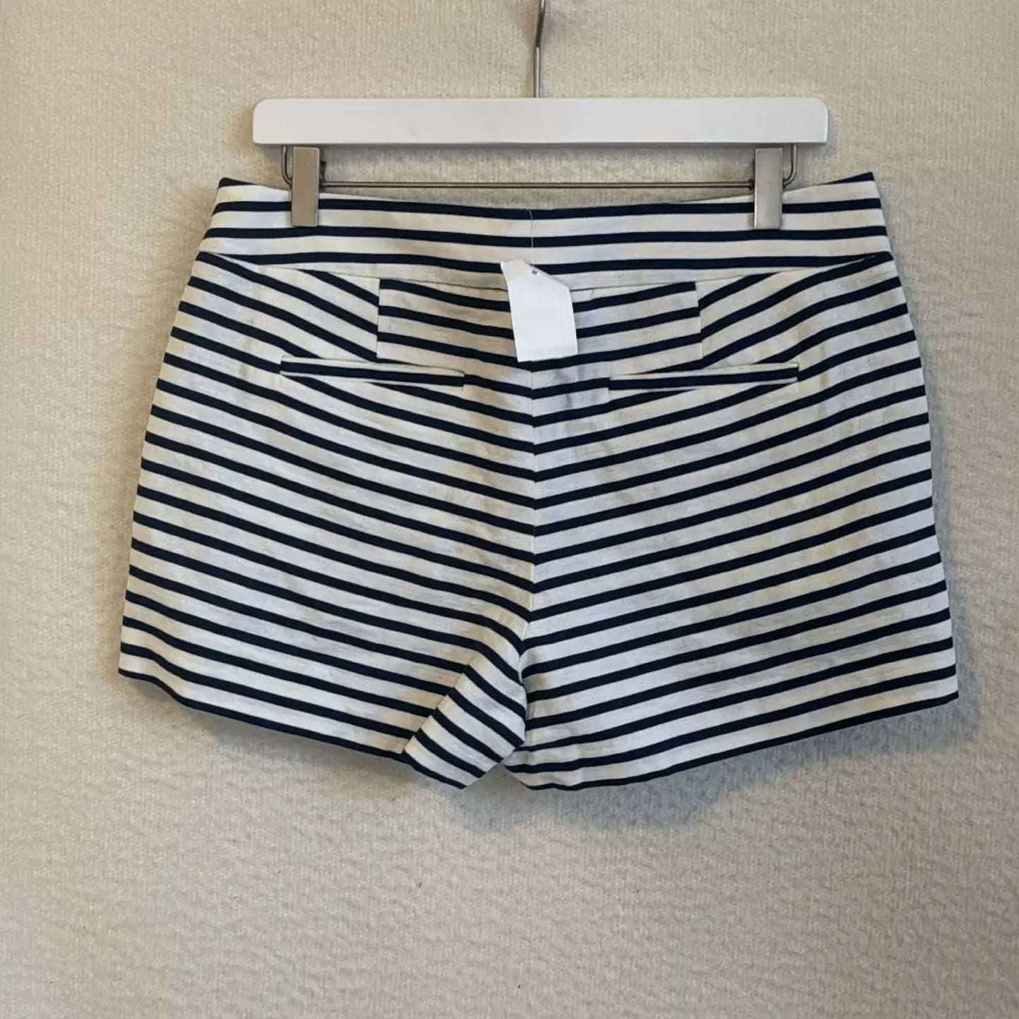 J.Crew - Women's Pleated Striped Shorts