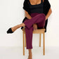 Good American - Scuba Cropped Straight Trousers