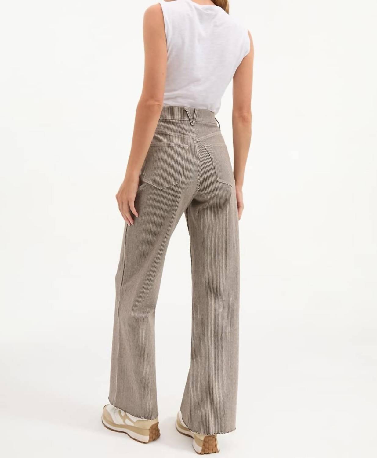Veronica Beard - Taylor High Rise Wide Leg Jean