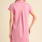 Jodifl - Celeste Collared Scuba Mini Dress