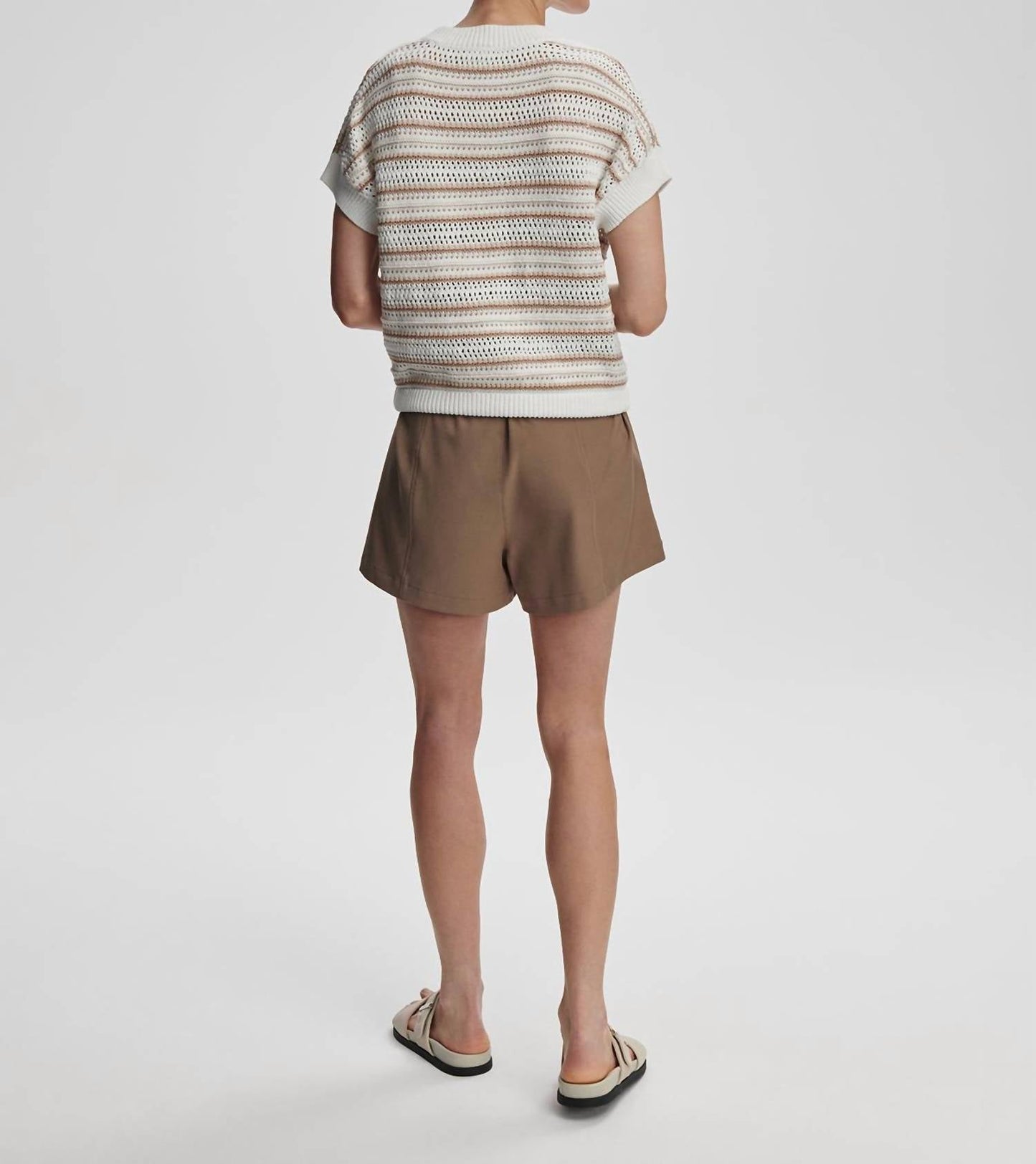 Varley - Ciara Stripe Knit Top