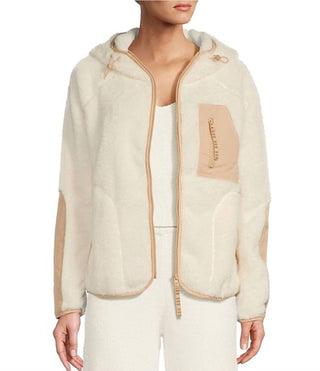 Ugg - Moletom com capuz Ruthie Uggfulff com zíper