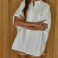 By Together - Oversized Cuff Hem Shirt