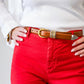 Dehanche - Hollyhock Mixed Metal Belt