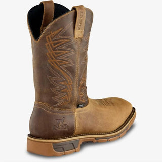 Botas Setter Irlandesas - Botas Marshall Masculinas Impermeáveis ​​com Bico Quadrado e Macio