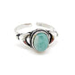 Anju - Women's Tanvi Collection Adjustable Oval Amazonite Ring