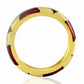 Hidalgo - Red Enamel Ring - Size 7