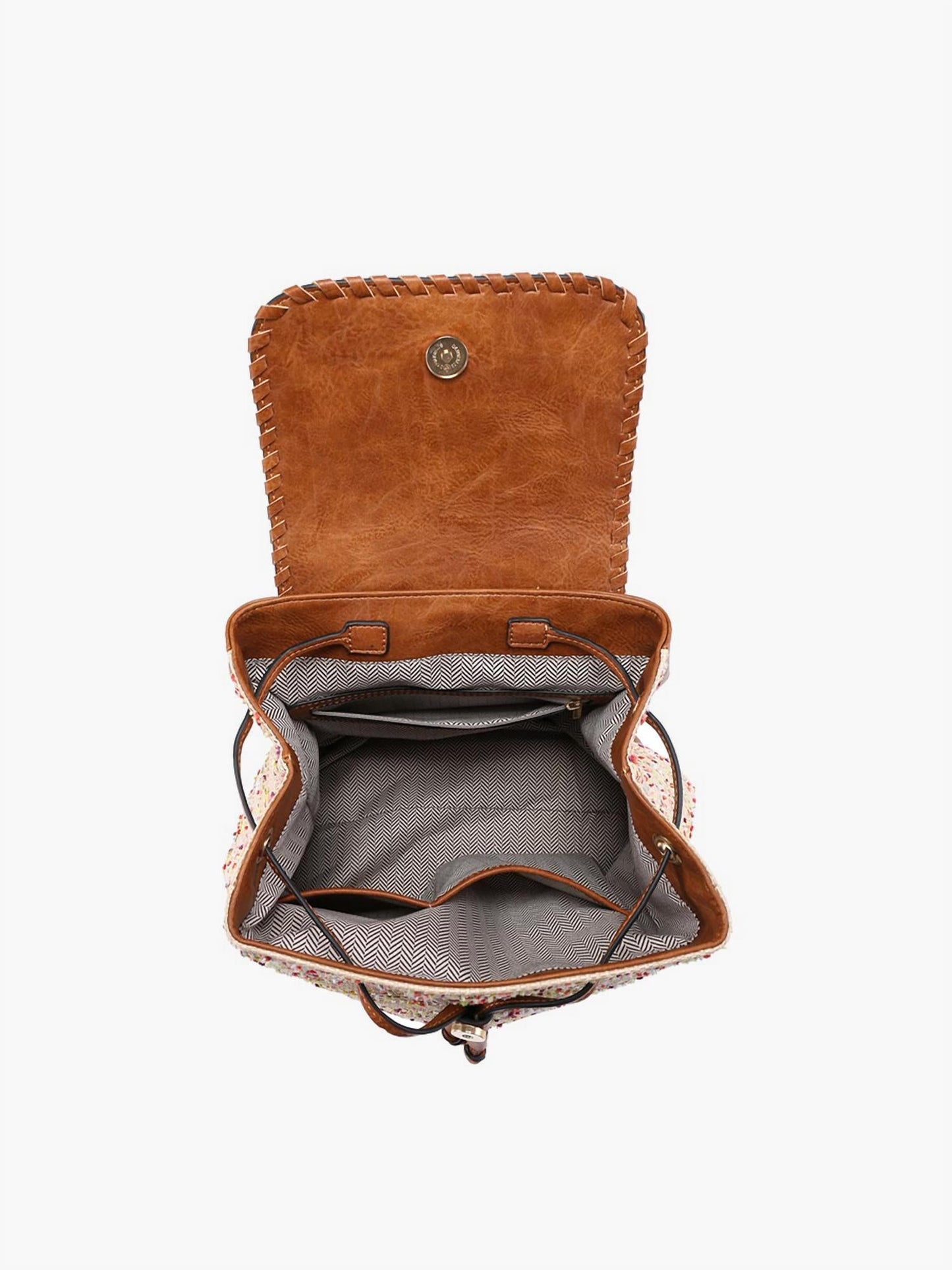 Jen & Co. - Women's Boho Chic Geometric Backpack