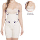 Siluets - Slimming Braless Mid-thigh Body Shaper With Latex