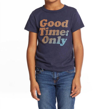 Chaser - Boy's Good Times Only Short Sleeve Tee