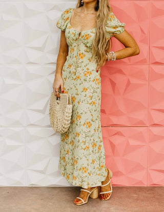 Blu Pepper - Allzae Midi Dress