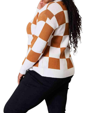 Double Take - Cardigan plus size com decote em V