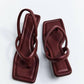 St. Agni - Women Thong Heel Sandal