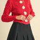 &Merci - Knit Rose Cardigan