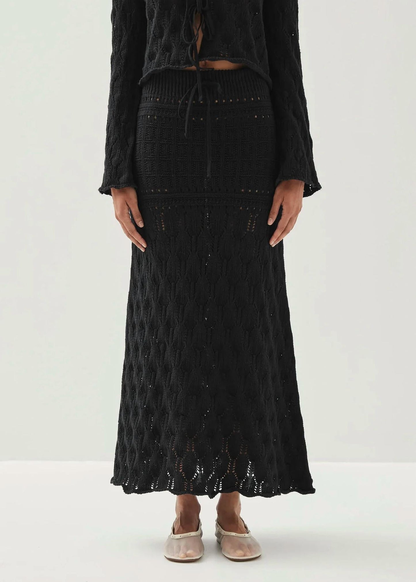 Alohas - Mauver Tricot Skirt