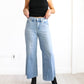 Pistola - Izzy Wide Leg Cropped Jeans