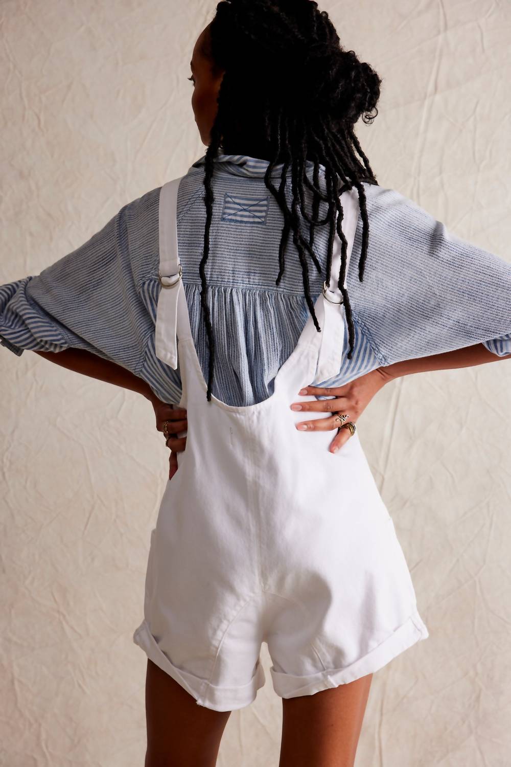 Free People - High Roller Denim Shortall