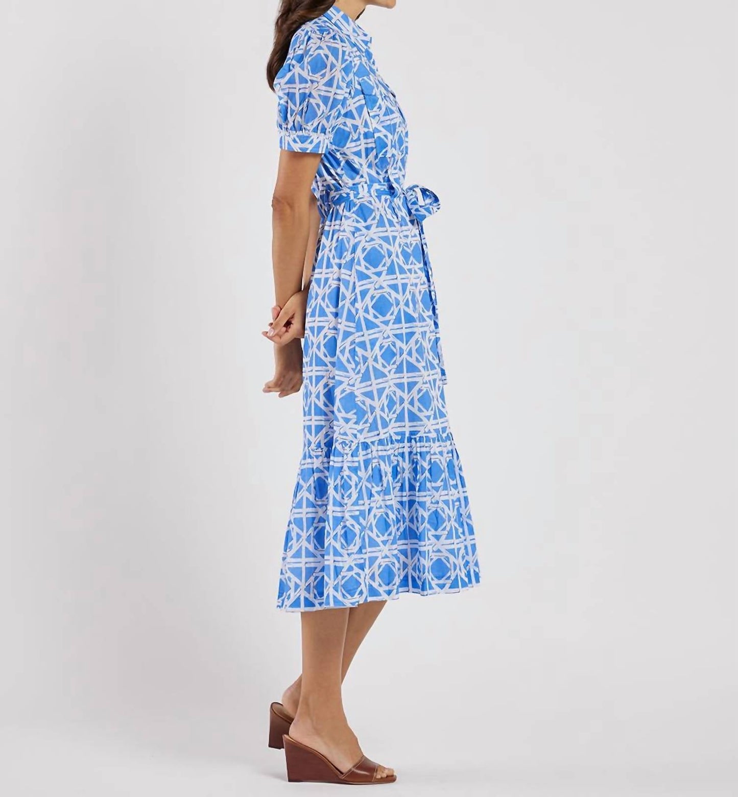 Jude Connally - Marina Puff Sleeve Maxi Dress