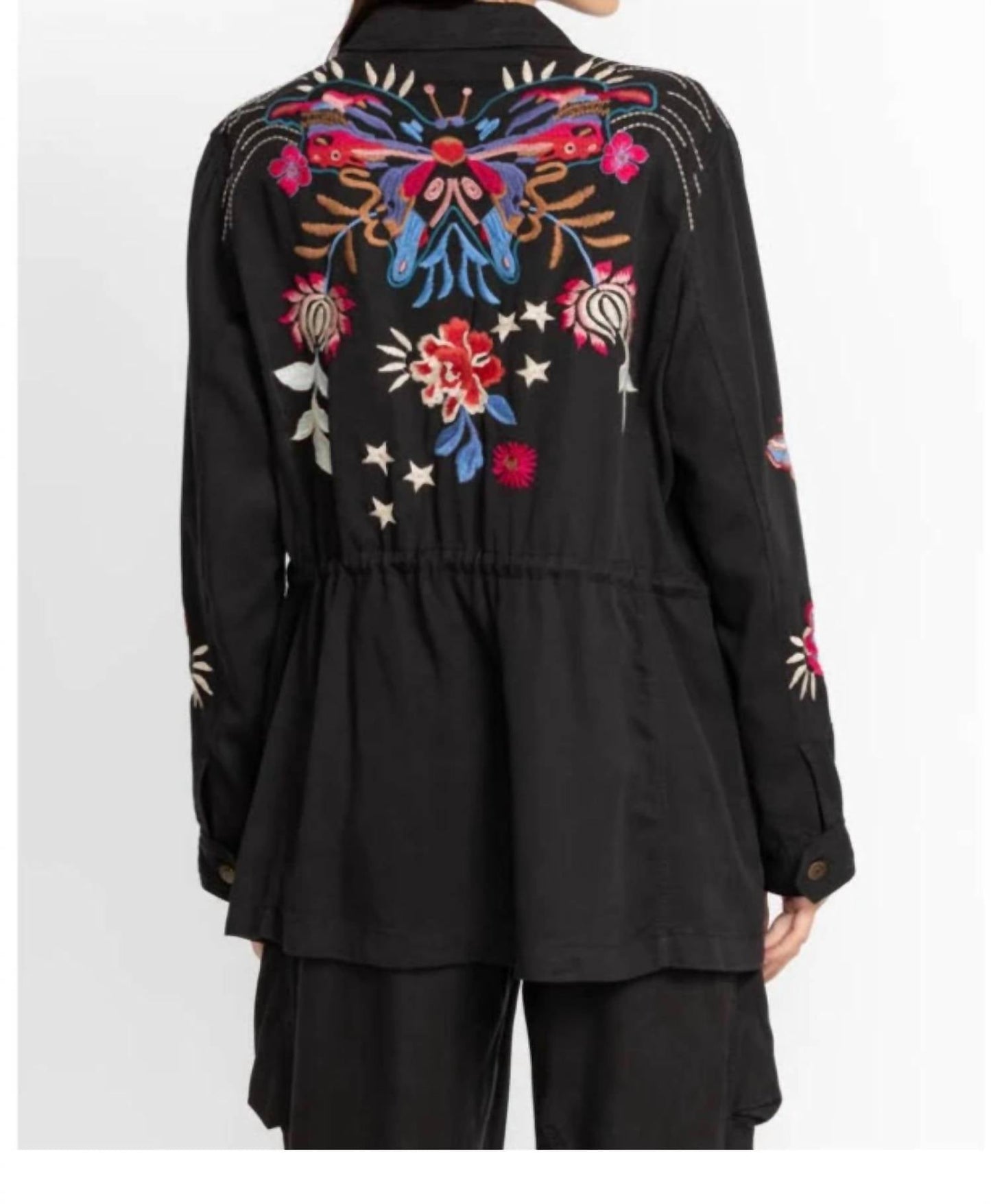 Johnny Was - Mika Drawstring Military Jacket