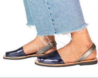 Numa By Spanians - Sandálias Rasas Femininas Estreitas