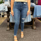 Judy Blue - Stone High Waisted Jeans
