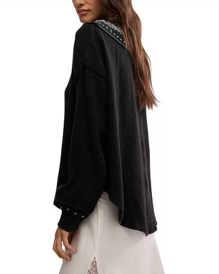 Pessoas Livres - SUÉTER HOLLY HENLEY