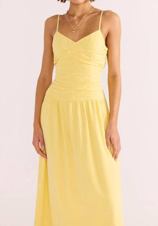 Minkpink - Vestido Midi Ophelia Ruched
